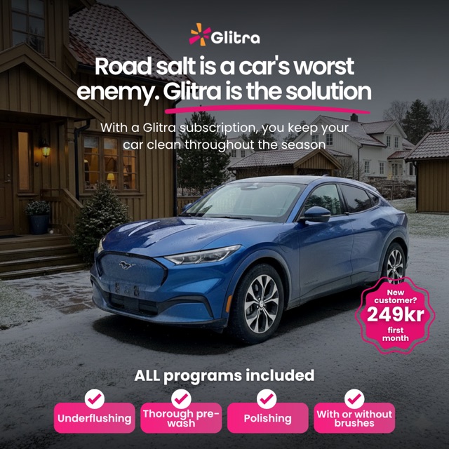 Glitra car wash ad